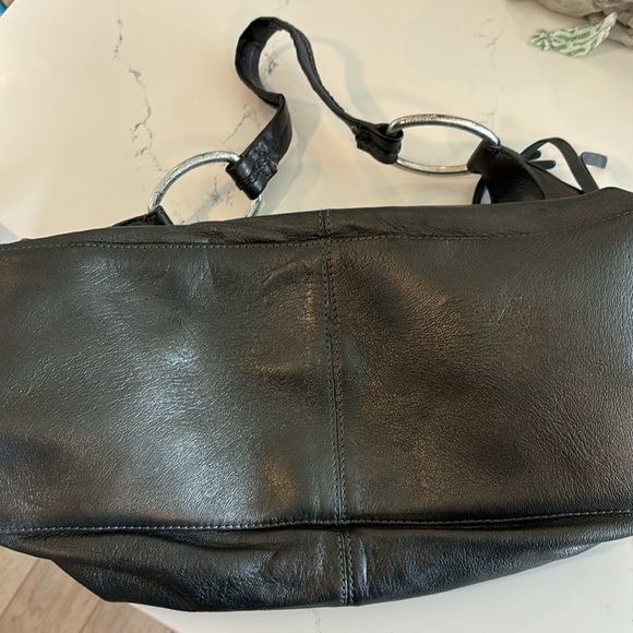 Sigrid Olsen Leather Hobo Bag metallic gray - Picture 5 of 7